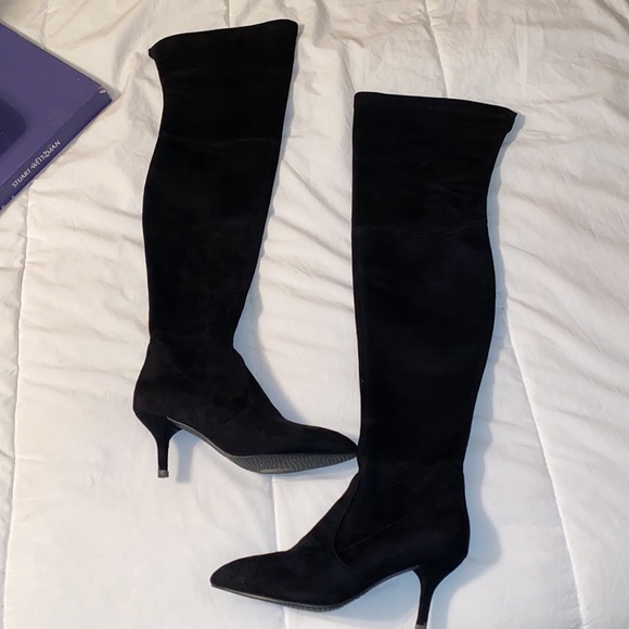 Stuart weitzman suede over the knee boots - Picture 2 of 10